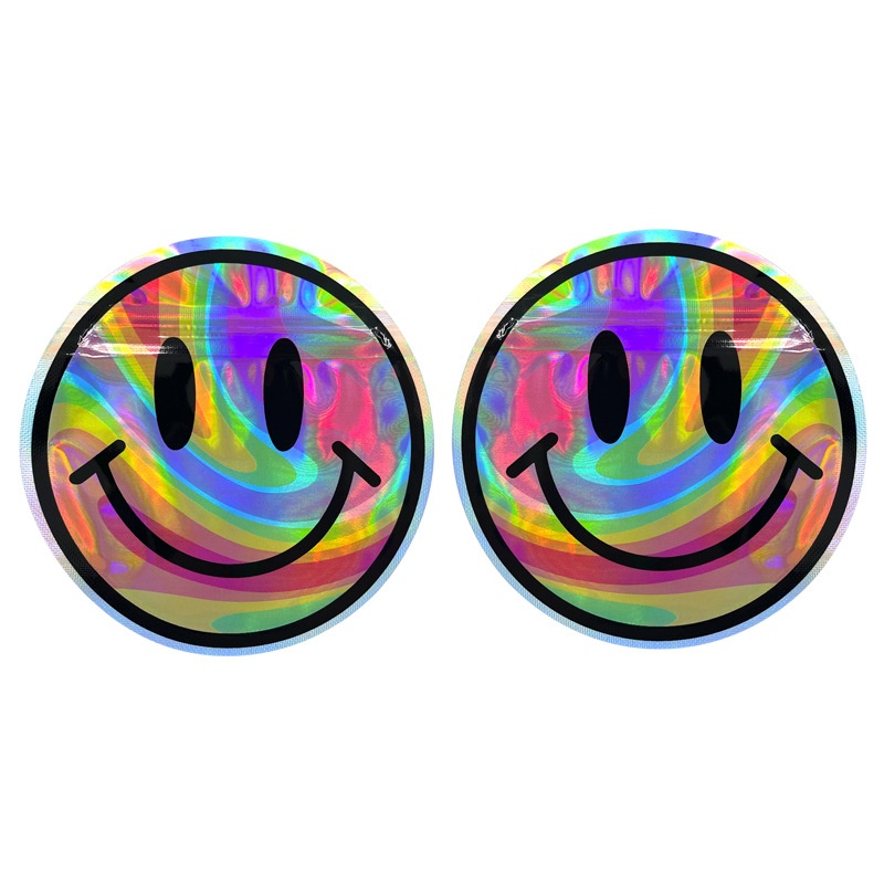 Holographic Laser Film Rainbow Color Custom Printing Bags