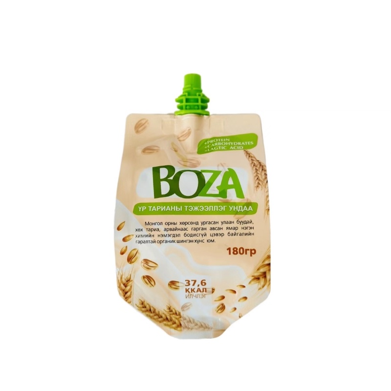 High Barrier Side Gusset Spout Pouch for Foods