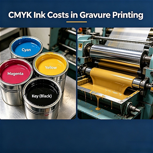 Gravure Printing Ink Price Difference: White Ink VS Black Ink VS Color Ink