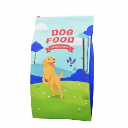 Custom Printed 5-20kg Quad Seal Pouch For Pet Foods