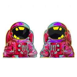 Holographic Laser Film Rainbow Color Custom Printing Bags