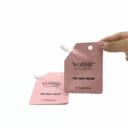 Custom Printed Flexible Packaging Spout Pouch for Cosmetics